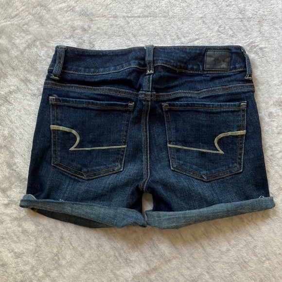 AEO American Eagle Outfitters Size 0 Women’s Midi Short (Super Stretch) - Picture 2 of 3